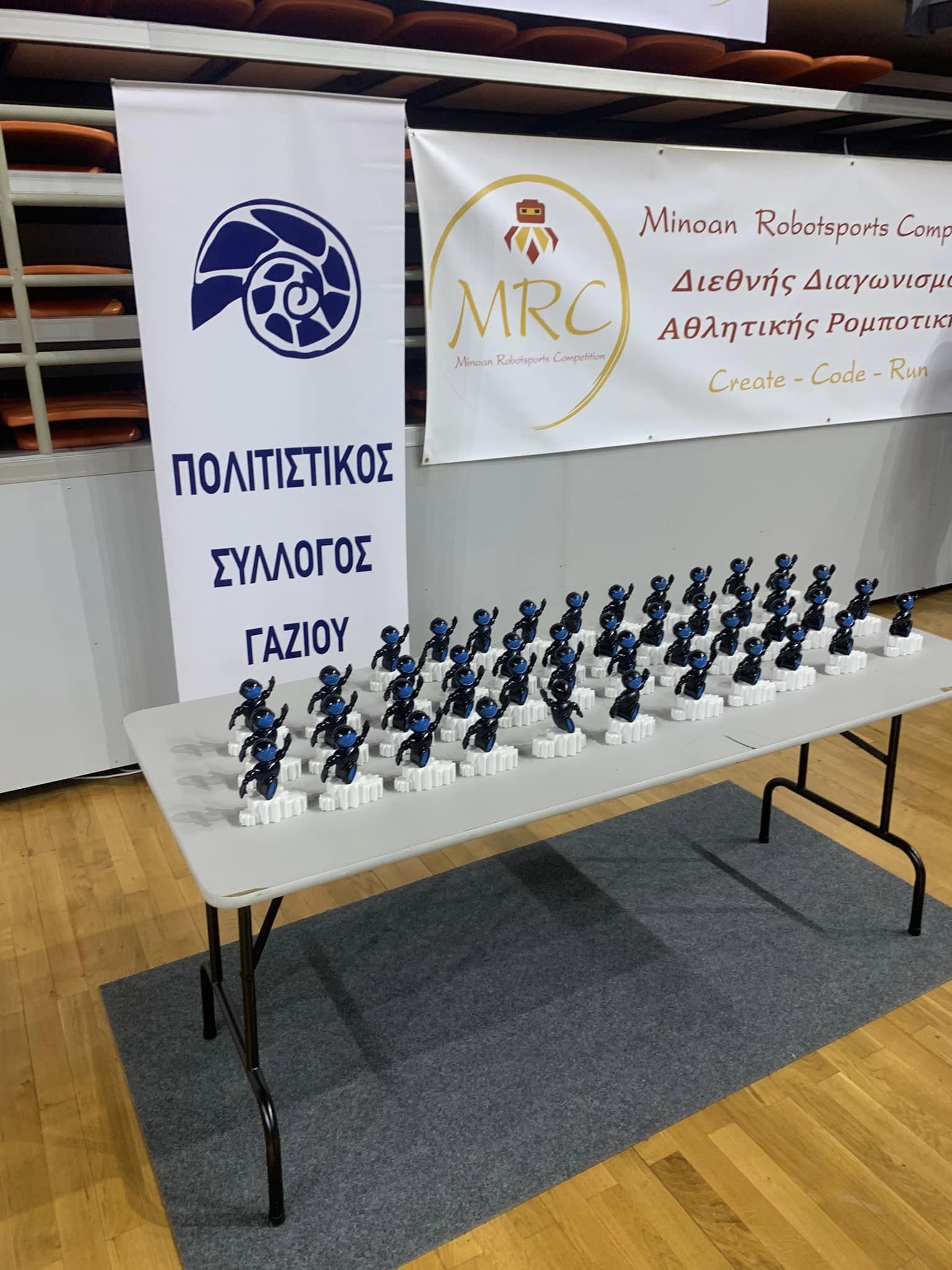 Τελετή έναρξης της Ολυμπιάδας Αθλητικής Ρομποτικής "Minoan Robotsports Competition Global Olympiad" admin